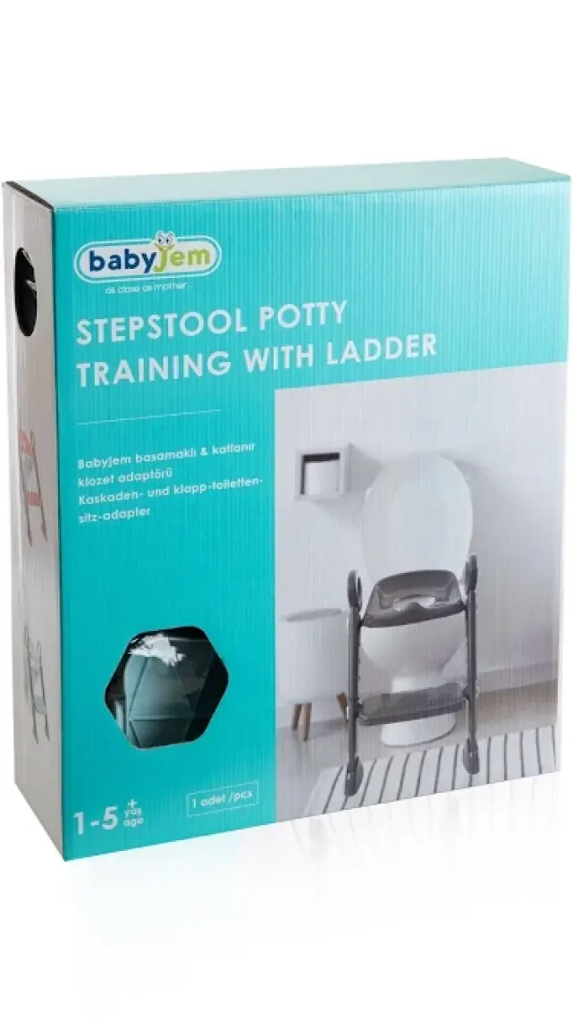 Babyjem 861 Basamaklı & Katlanır Klozet Adaptörü