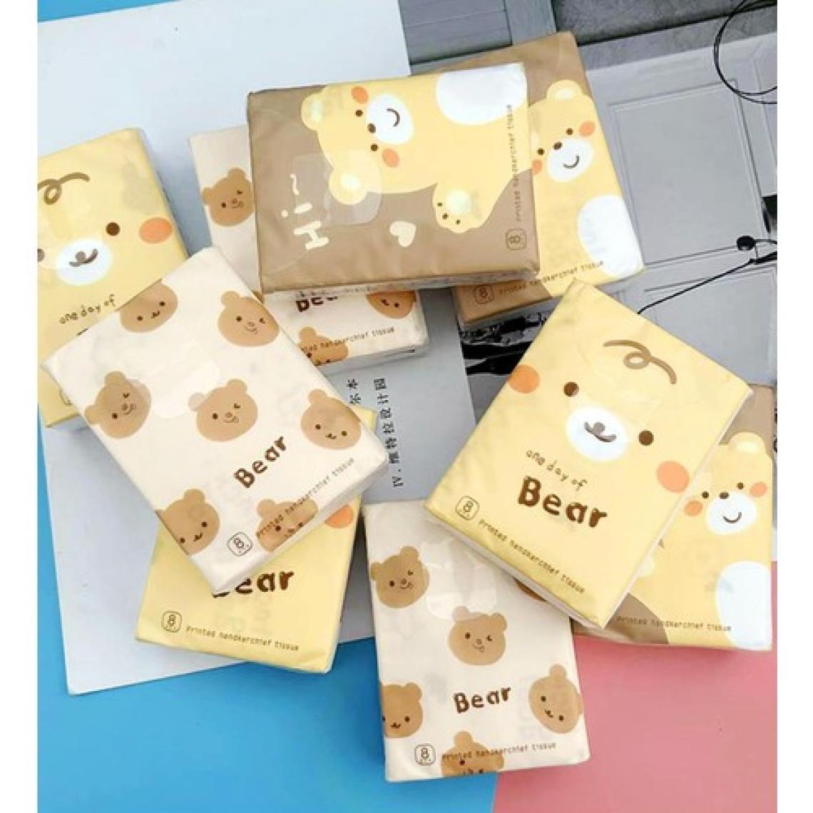 Giftmoda Figürlü Mini Cep Mendili 9'lu Set