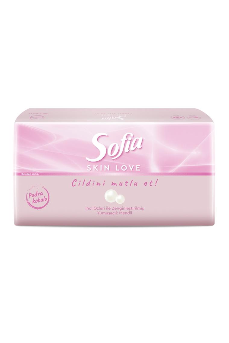 Skin Love Pudra Kokulu Mendil 100'lü