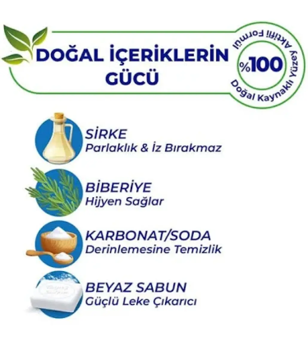 Bingo Yüzey Havlusu Beyaz Sabun 96'lı