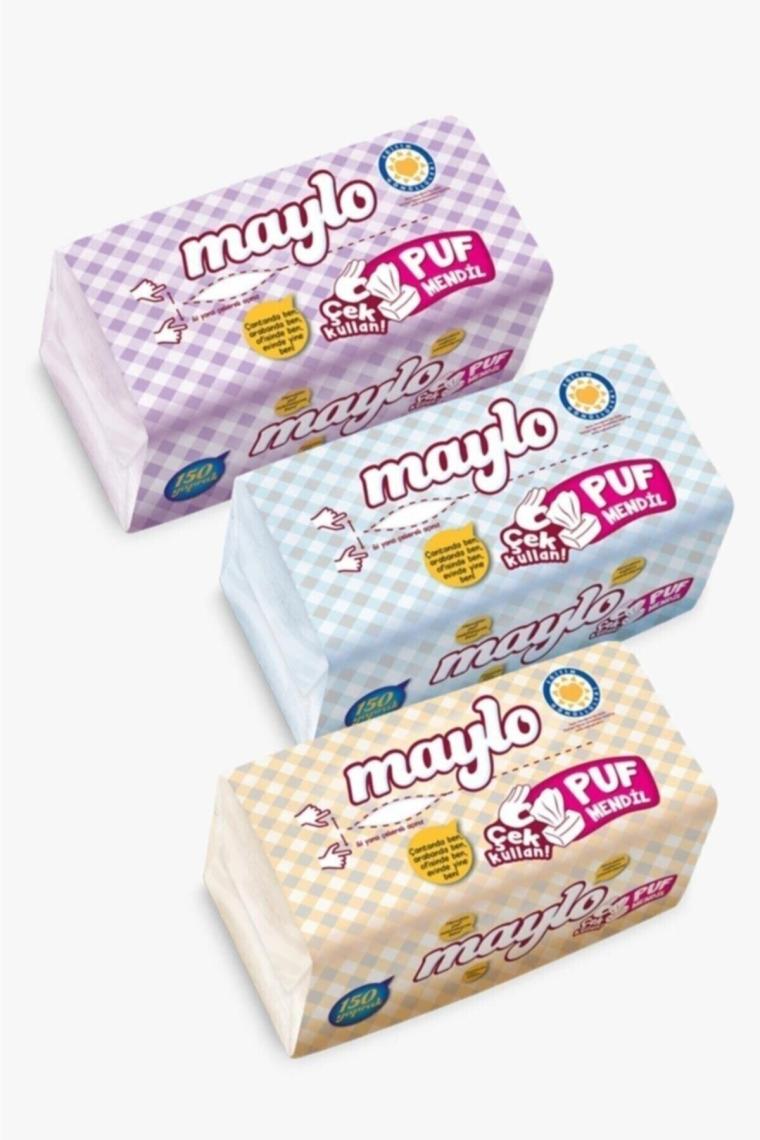 Puf Mendil Kış Serisi 150 Yaprak