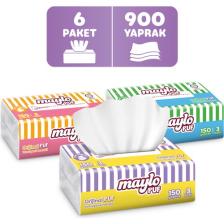 Maylo Puf Mendil 150'li 6 Paket