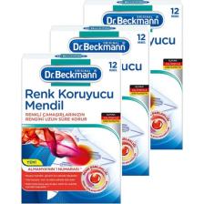 Dr.Beckmann Renk Koruyucu Mendil 3 x 12'li