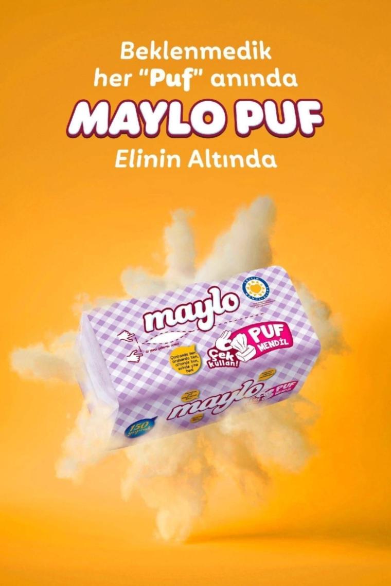 Maylo Puf Mendil 4 x 150'li