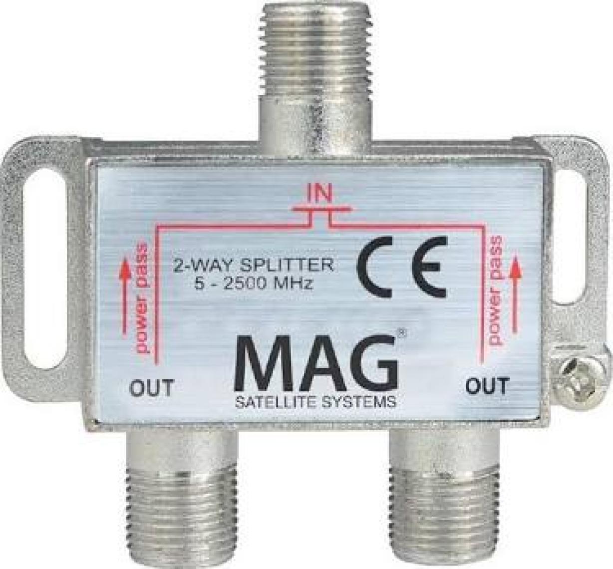 Elektromer 1486 1/2 Splitter 5-2500 Mhz
