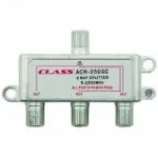 Class Acr2503C 1 Giris 3 Çıkıs Kablo Tv Uydu Anten Çoklayıcı 3'lü Splitter Üçlü Splitter