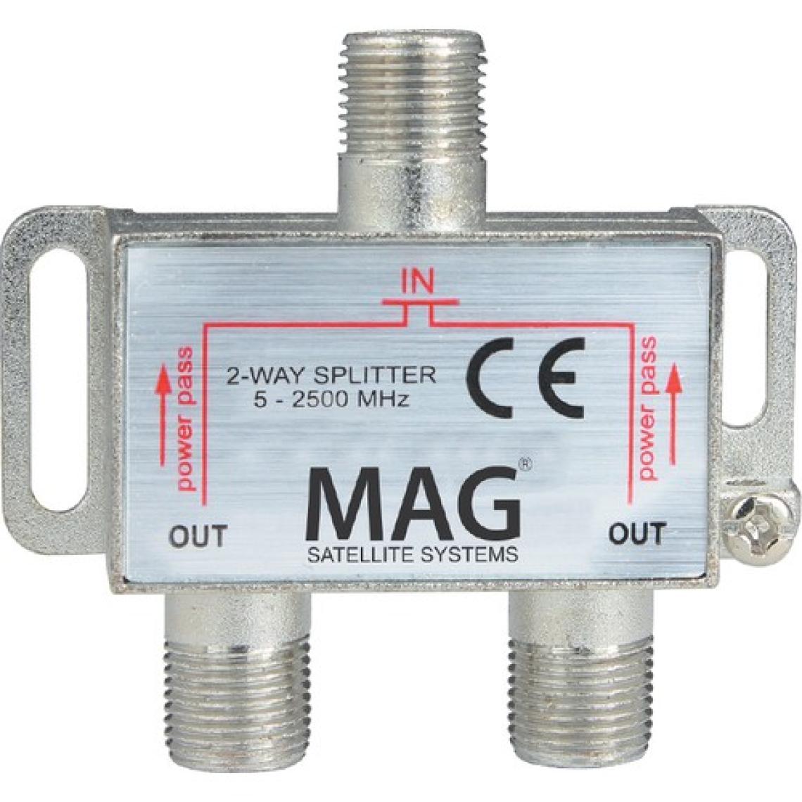 Mag 1/2 Splıtter 5-2500 Mhz Uydu Bölücü