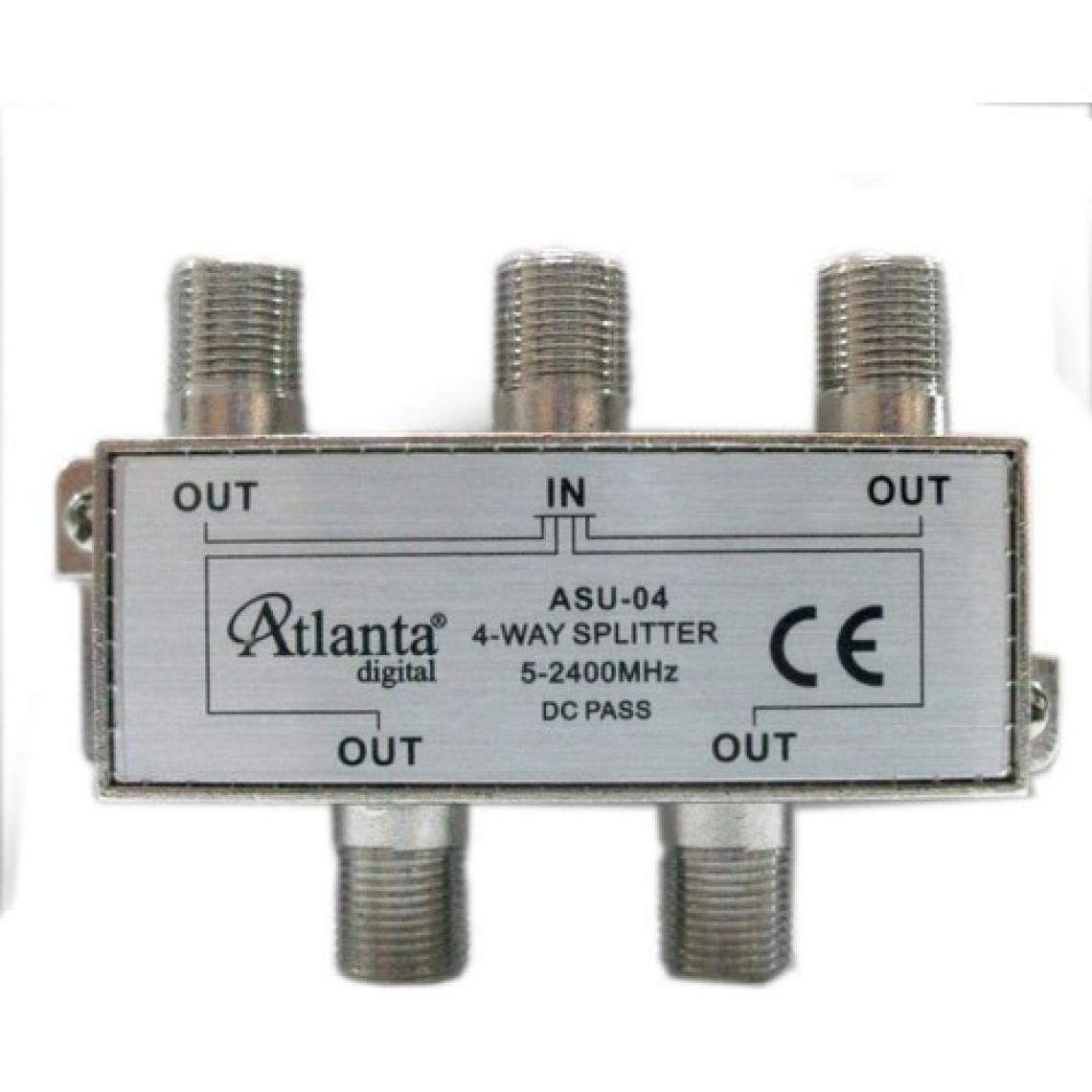 Atlanta ASU-04 1/4 Uydu Bölücü (5-2400 MHz)