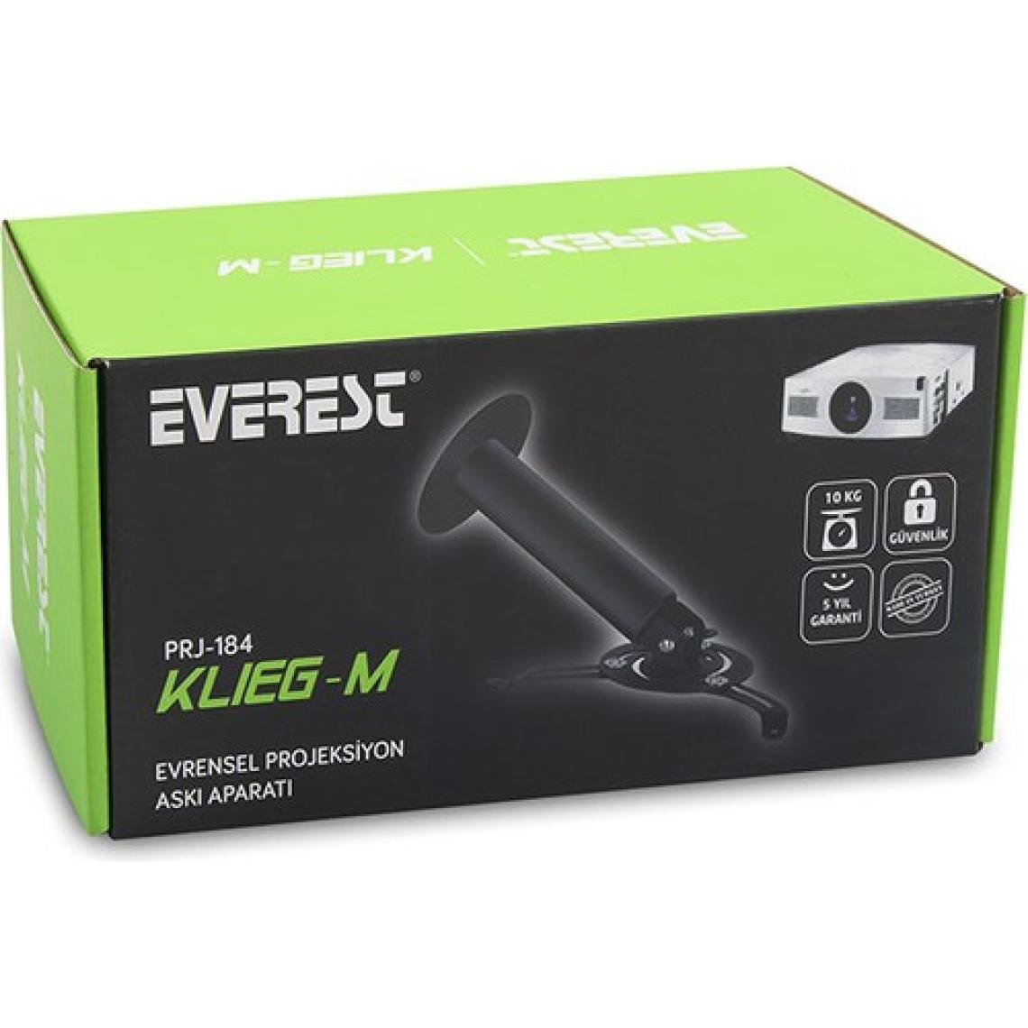 Everest PRJ-184 20 cm 10 kg Projeksiyon Askı Aparatı