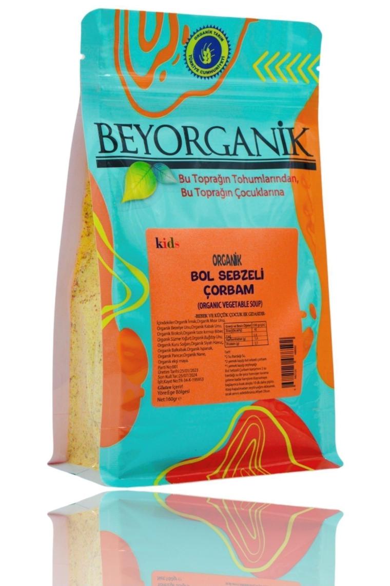 Organik Bol Sebzeli Çorbam 160gr 6ay