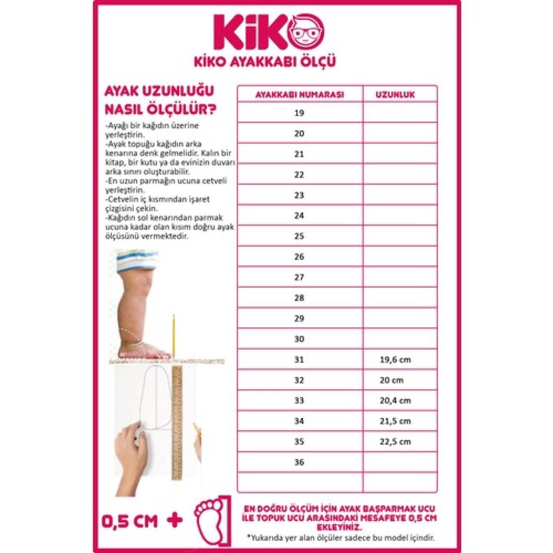 Kiko Kids Retka Cırtlı Günlük Erkek Çocuk Spor Ayakkabı