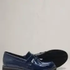 Rakerplus Lacivert Rugan Loafer Çocuk Okul Ayakkabısı