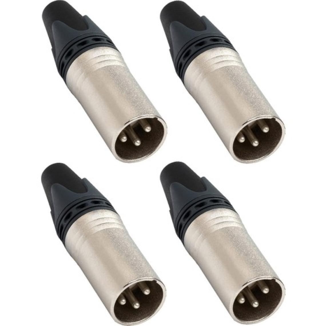 Hepa Merz SFC-M11-4X 3 Pinli XLR Konnektör (4 ADET)