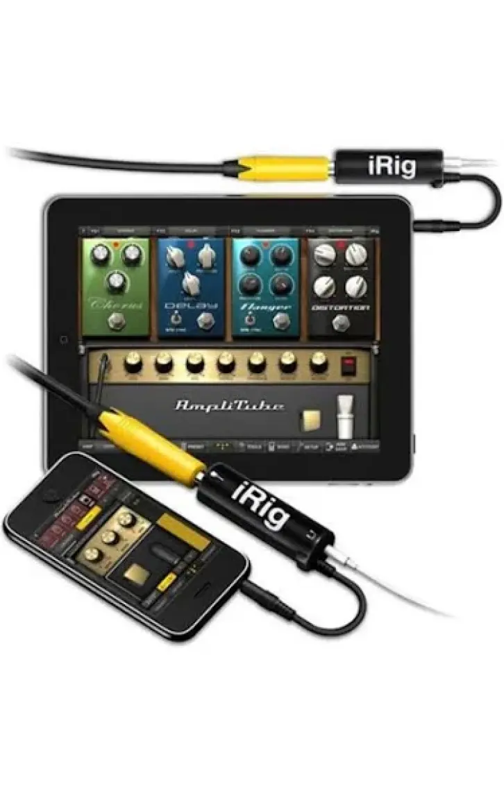 Ars Irig Iphone Ipad Ipod Için Ik Multimedia Amplitube Irig Irg-Phn-Pd-Pd-C