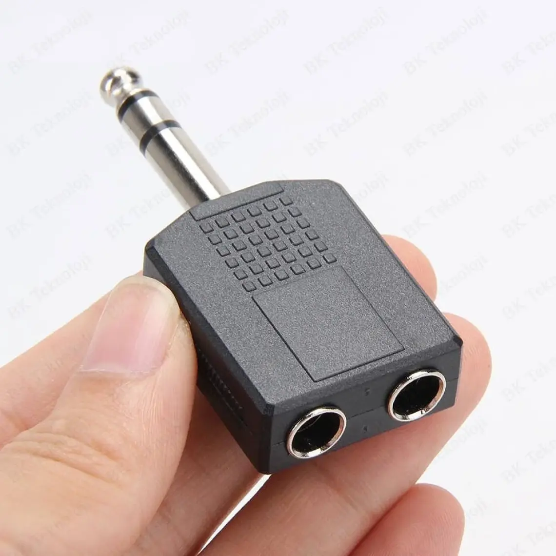6.35MM (1/4 Inç) Erkek Trs - 2X6.35MM (1/4 Inç) Dişi Çoklayıcı