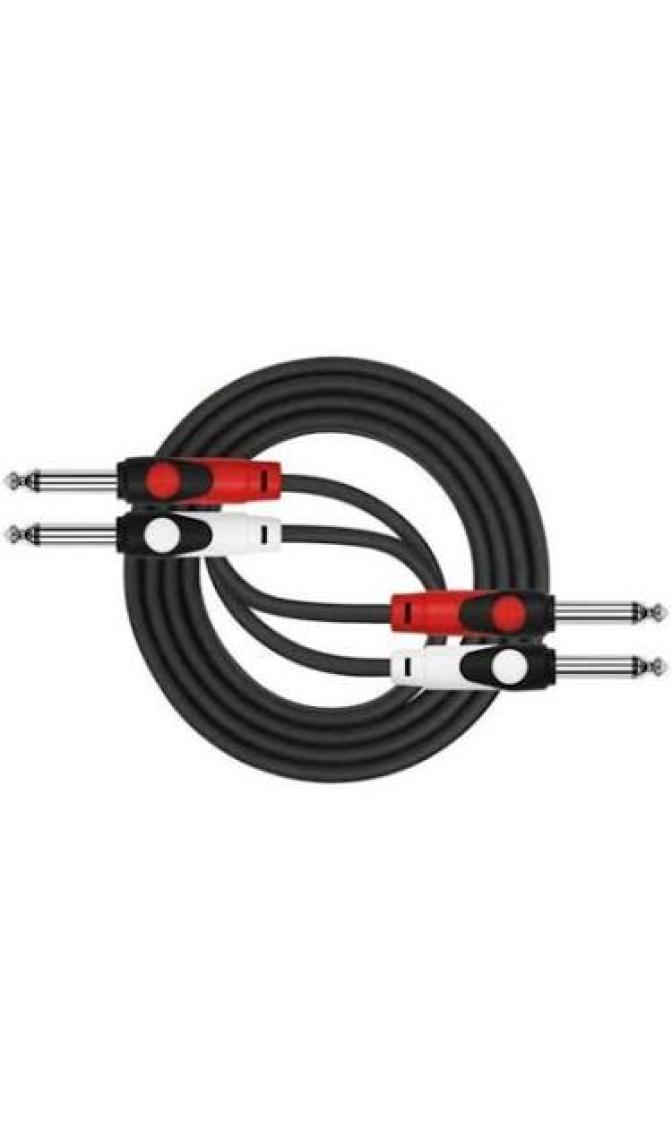 Kirlin 3mt. Patch Kablo (2x1/4'' Mono - 2x1/4'' Mono)