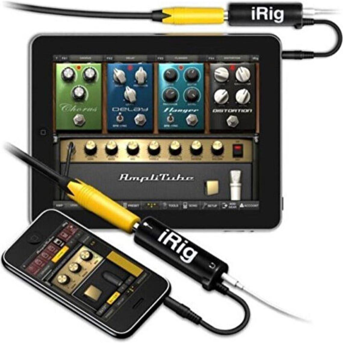 Ars Irig Iphone Ipad Ipod Için Ik Multimedia Amplitube Irig Irg-Phn-Pd-Pd-C