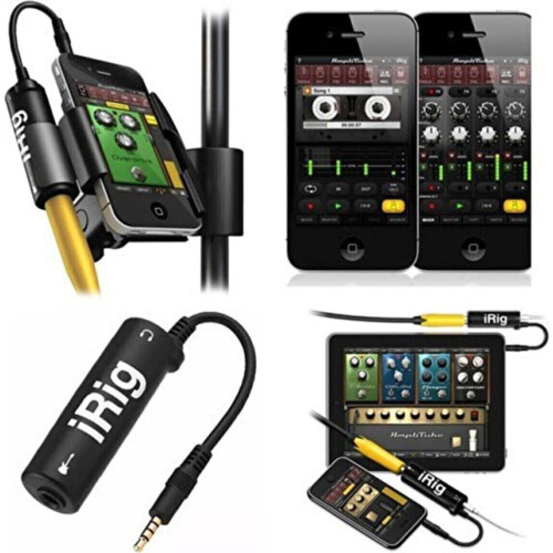 Ars Irig Iphone Ipad Ipod Için Ik Multimedia Amplitube Irig Irg-Phn-Pd-Pd-C