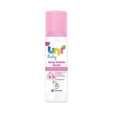 Uni Baby Kolay Tarama Spreyi - Alkol, Paraben ve Silikon İçermeyen, 200 ml, Hassas Ciltler için Doğal Formül