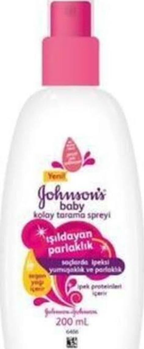 Johnson's Baby Işıldayan Parlaklık Kolay Tarama Spreyi 200 Ml