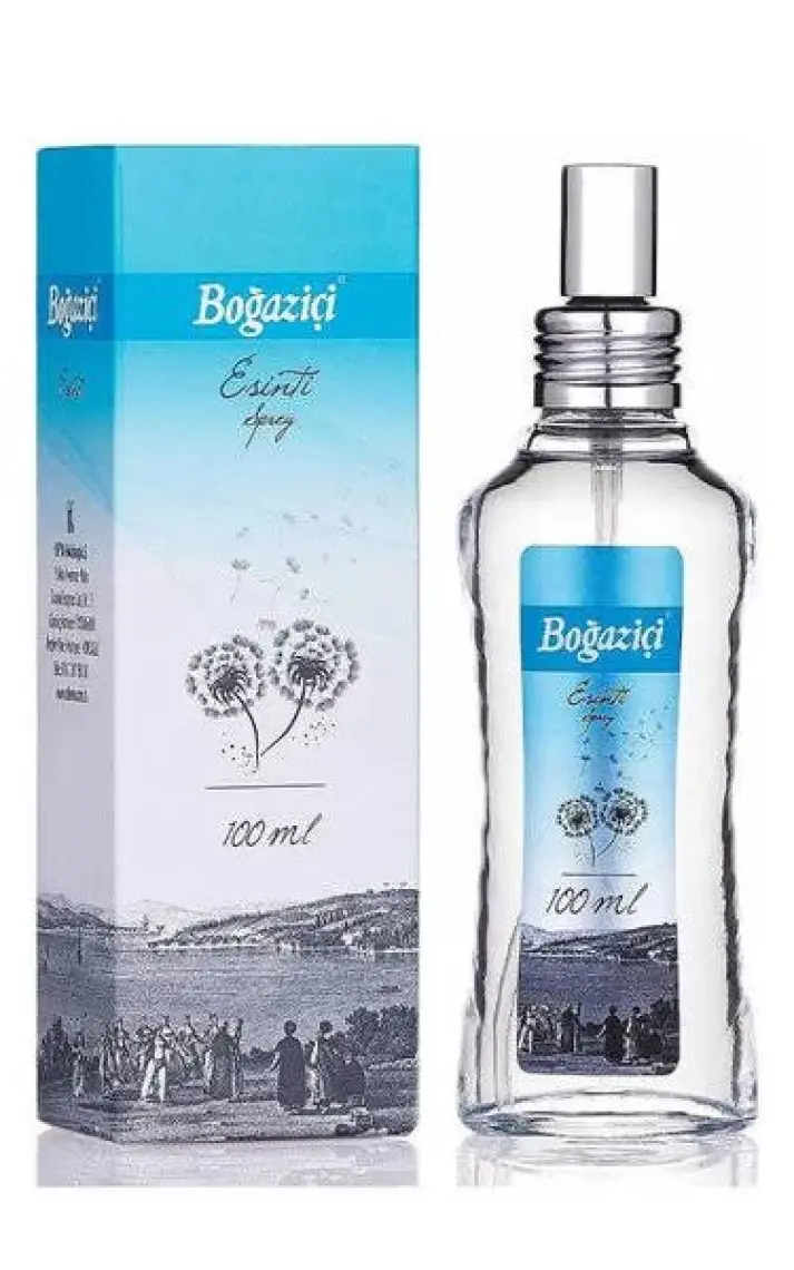 Boğaziçi Sprey 80° Kolonya Esinti Cam Şişe 100 ml