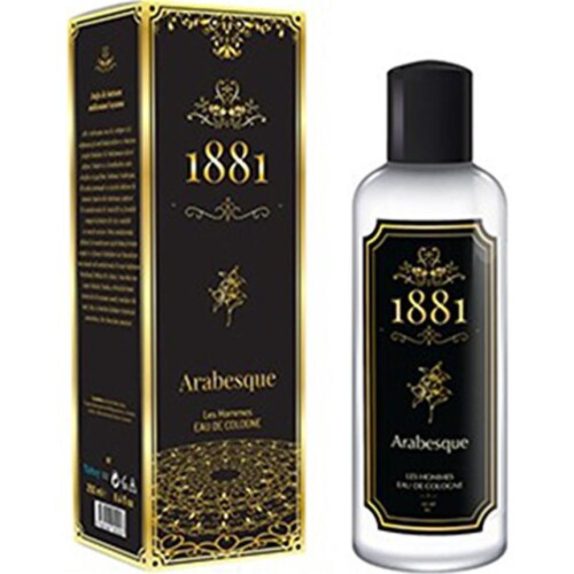 1881 Arabesque Les Hommes 80 Derece Cam Şişe 250 ml Kolonya