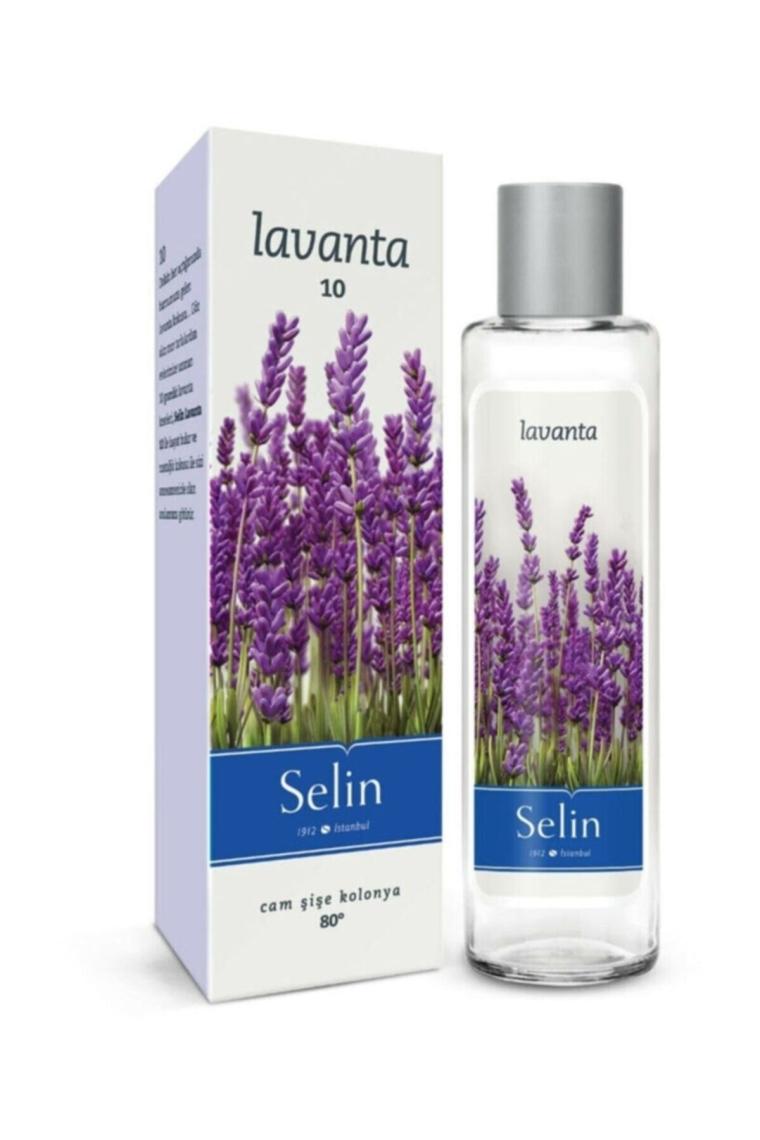 Selin Lavanta Parfümlü Kolonya Cam Şişe 180 ml
