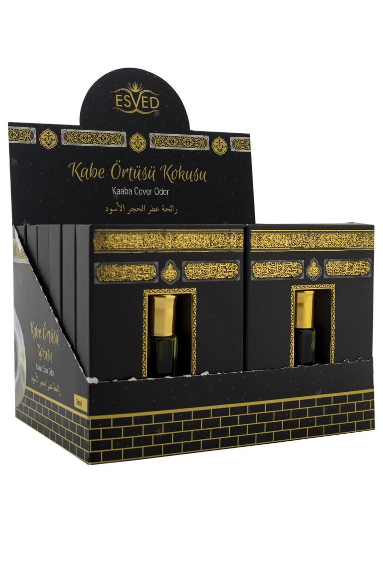 Esved Kabe Örtüsü Kokusu Alkolsüz Esans 3ml 12lı Paket