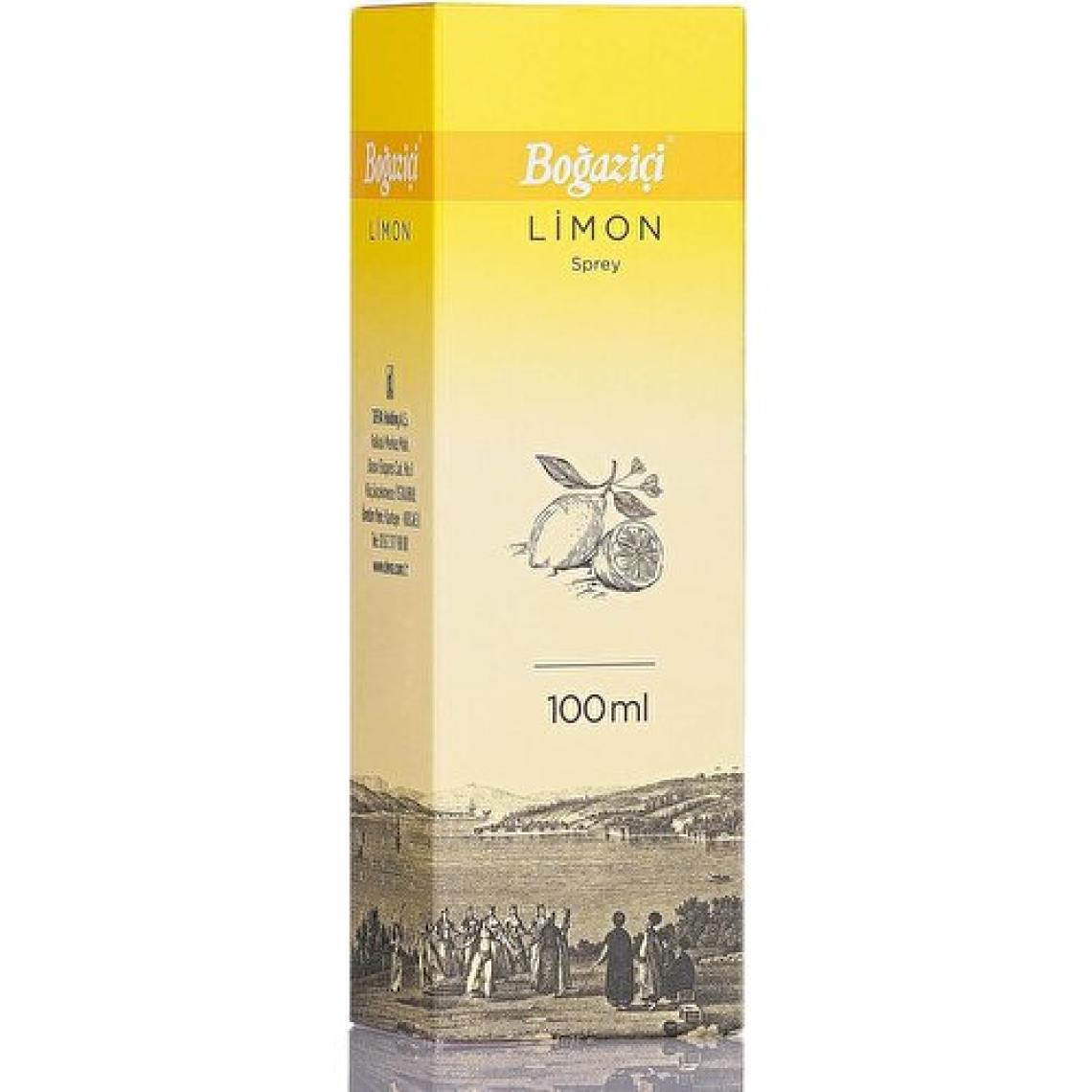 Boğaziçi Limon Cam Şişe 100 ml Sprey Kolonya