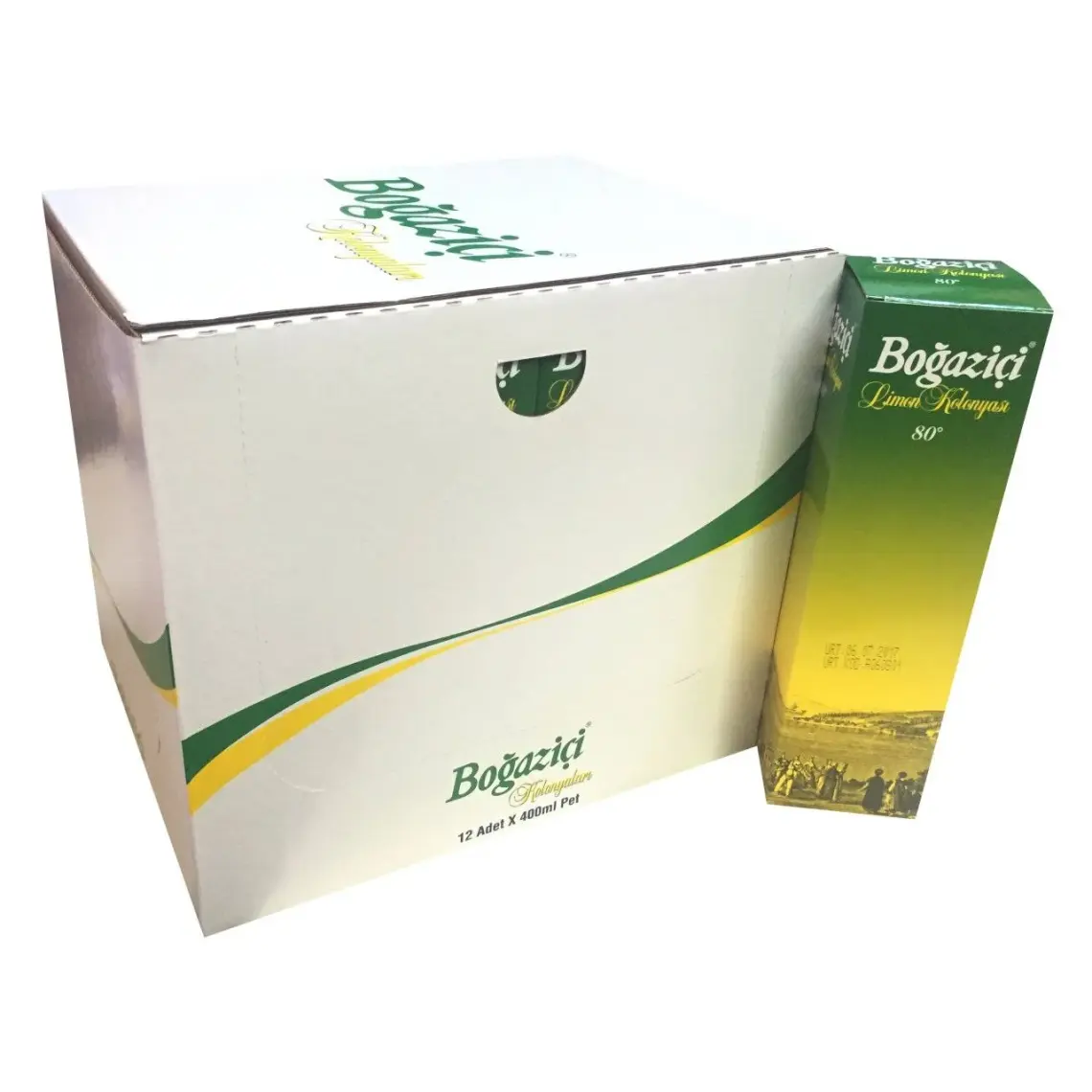 Boğaziçi Limon Kolonyası 400 ml 12'li