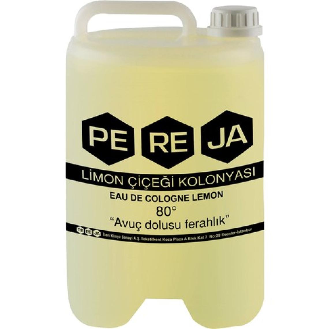 Pereja Limon Çiçeği 80 Derece Bidon 5 lt Kolonya