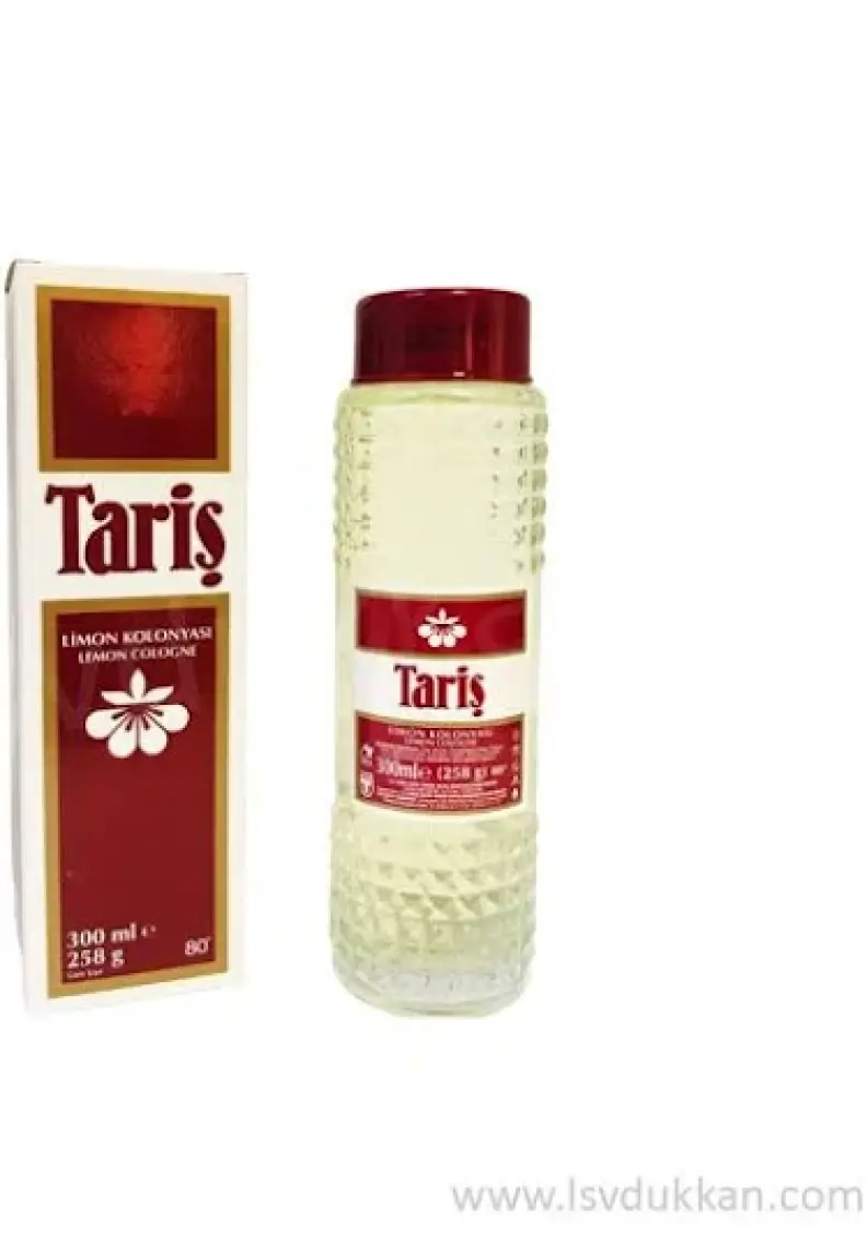 Tariş Limon Kolonyası 80 Derece 300Cc Cam Şişe