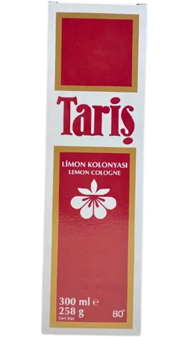 Tariş Limon Kolonyası 80 Derece 300Cc Cam Şişe