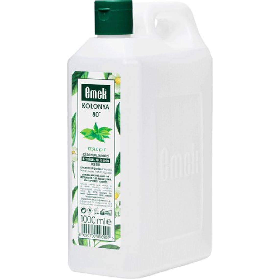 Emek Gliserinli Kolonya Yeşil Çay 1000 ml