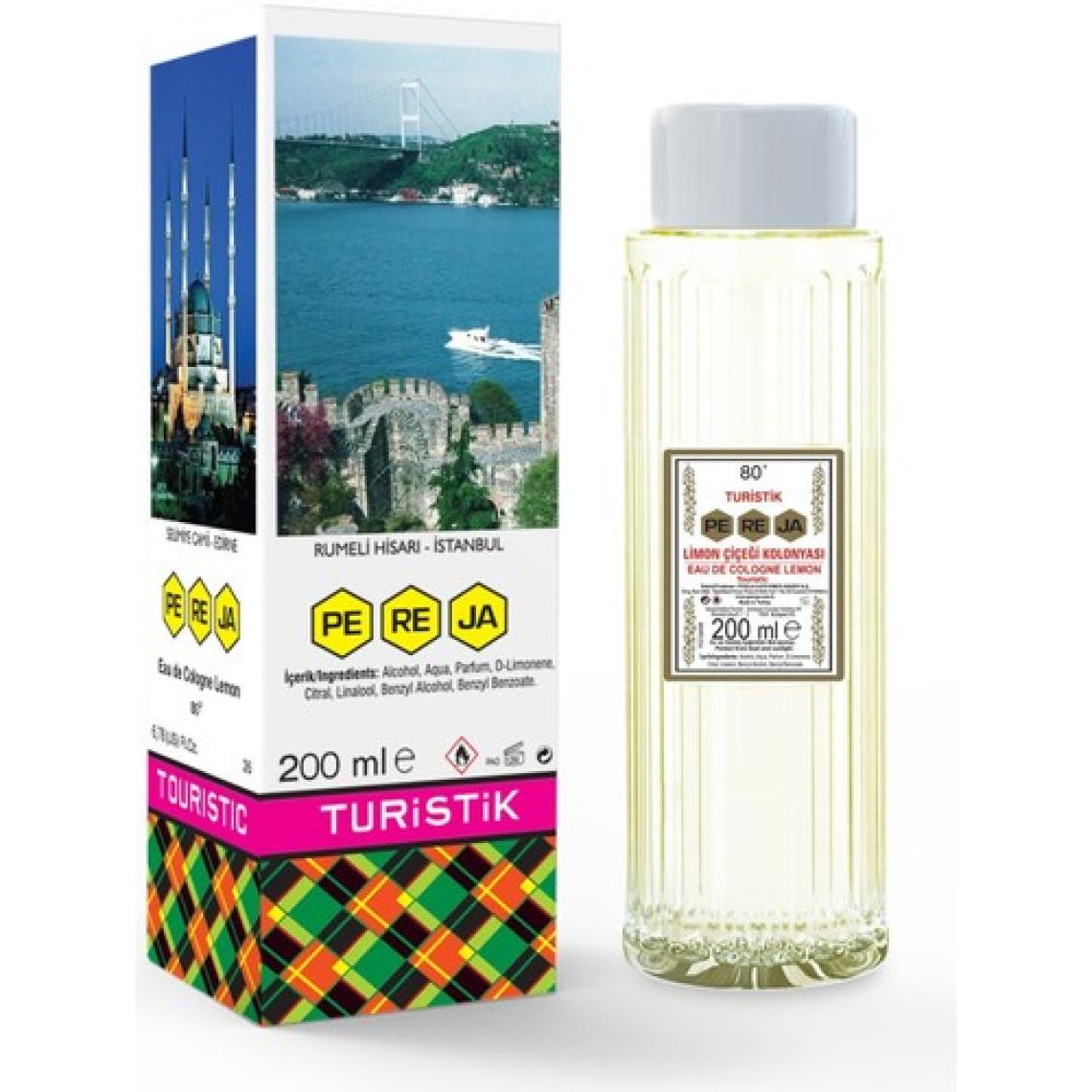 Pereja Limon Çiçeği Cam Şişe 200 ml Kolonya