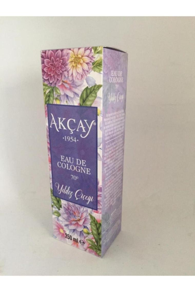 Akçay Yıldız Çiçeği Cam Şişe 250 ml Kolonya