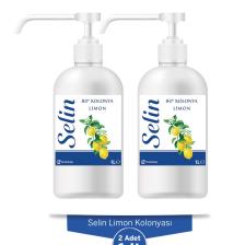 Selin Limon Kolonyası Şişe 2 Lt (1 Lt x 2 Adet)