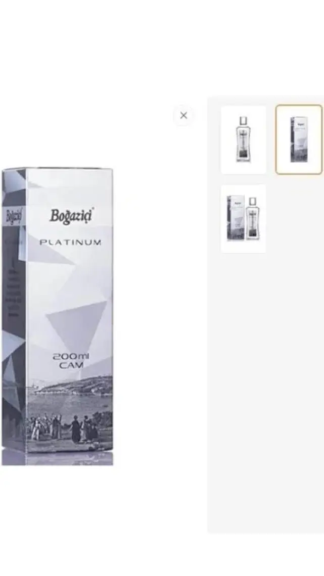 Boğaziçi Platinum Kolonya 200 ml