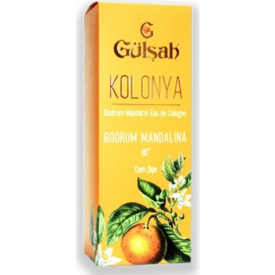 Gülşah Kolonya Bodrum Mandalina Cam Şişe 250 ml