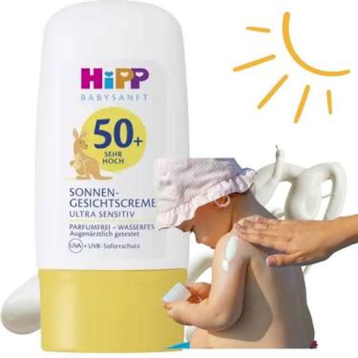 Hipp Babysanft Güneş Kremi-Yüz Için 50 Faktör 30 ml