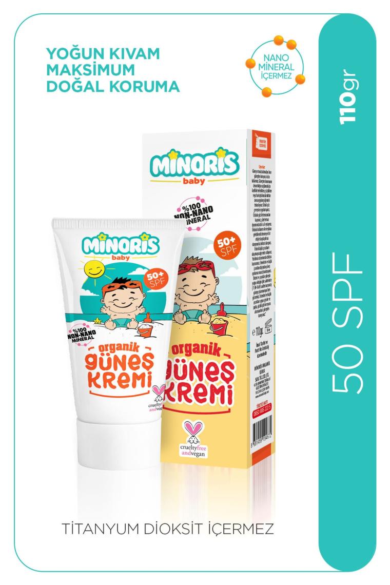 Baby Organik Güneş Kremi 110 gr