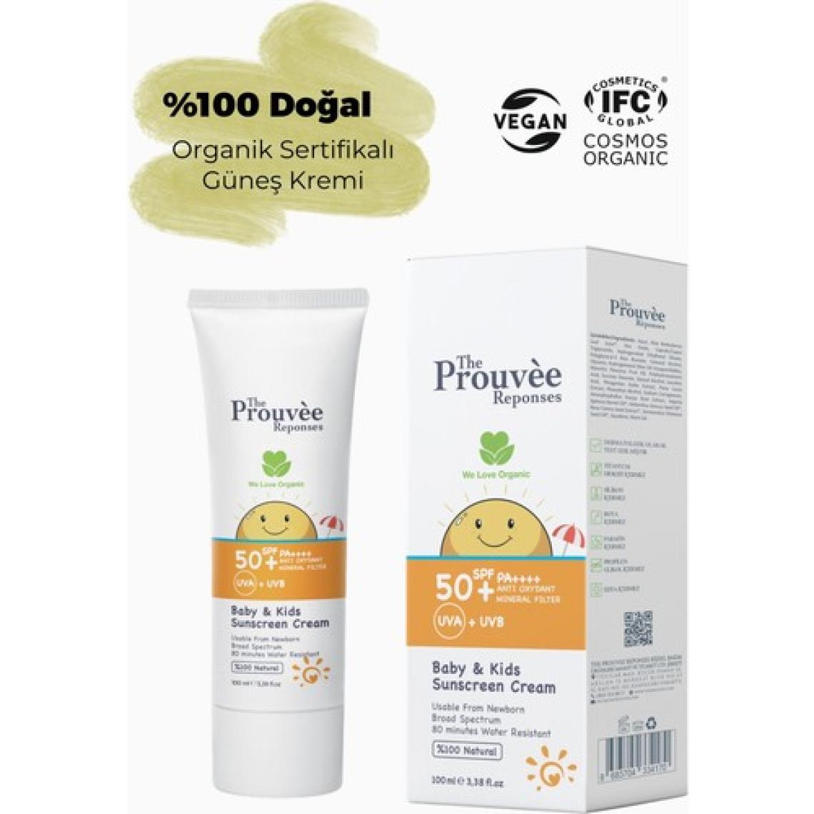 The Prouvee Reponses 50 Spf Güneş Koruyucu Krem 100 ml