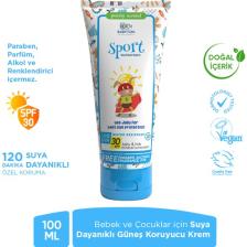 Babyton Bebek & Çocuk Suya Dayanıklı Güneş Kremi 100 ml
