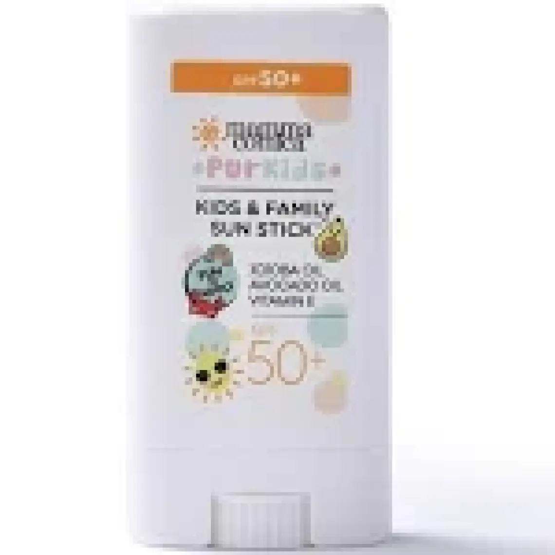 MammaComica Dough Purkids Yüksek Korumalı Bebek Çocuk Güneş Koruyucu Stick Yeni Nesil Organik Filtre Uva Uvb SPF50+ Pa+++ 14GR