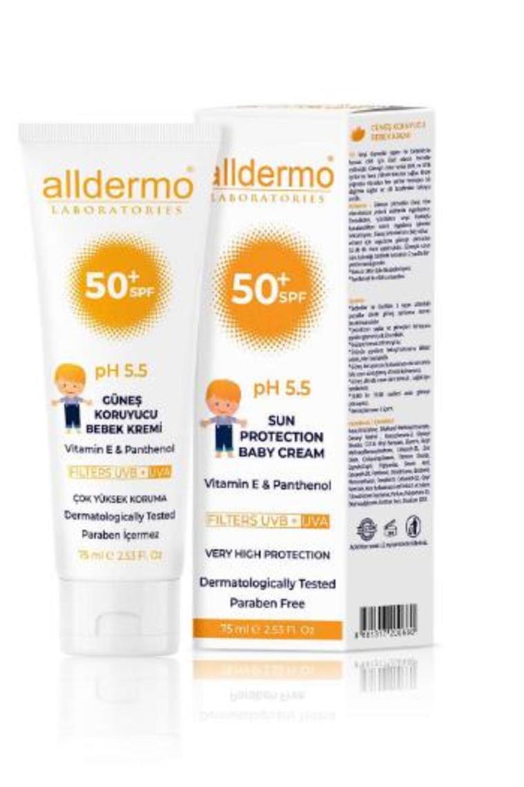 Spf50 Çocuk Güneş Kremi 75 ml