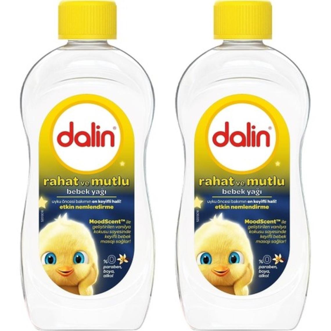 Dalin Rahatlatıcı Vanilya Kokulu Bebek Yağı 300ML x 2 Adet