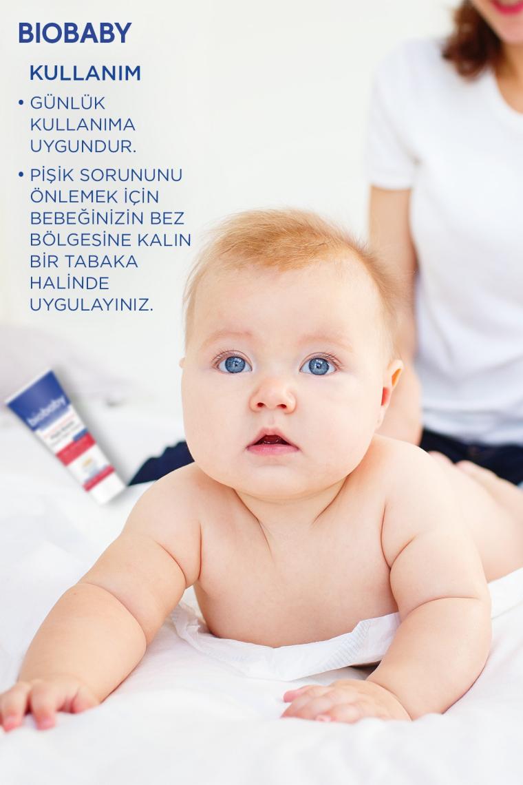 Bebek Pişik Kremi %40 Çinko 75 gr - Organik Kır Iğdesi Yağı Ve Zeytinyağı Içerir