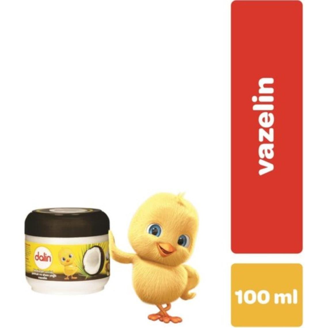 Dalin 3 Adet Hindistan Cevizi Pamuk ve Shea Yağı Vazelin 100 ml