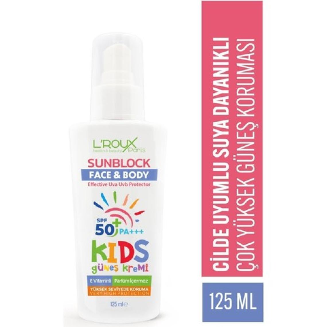 Miniklerin Hassas Cildi Güneşte Güvende: Yüksek Korumalı Çocuk Güneş Kremi Spf 50 (125ML)