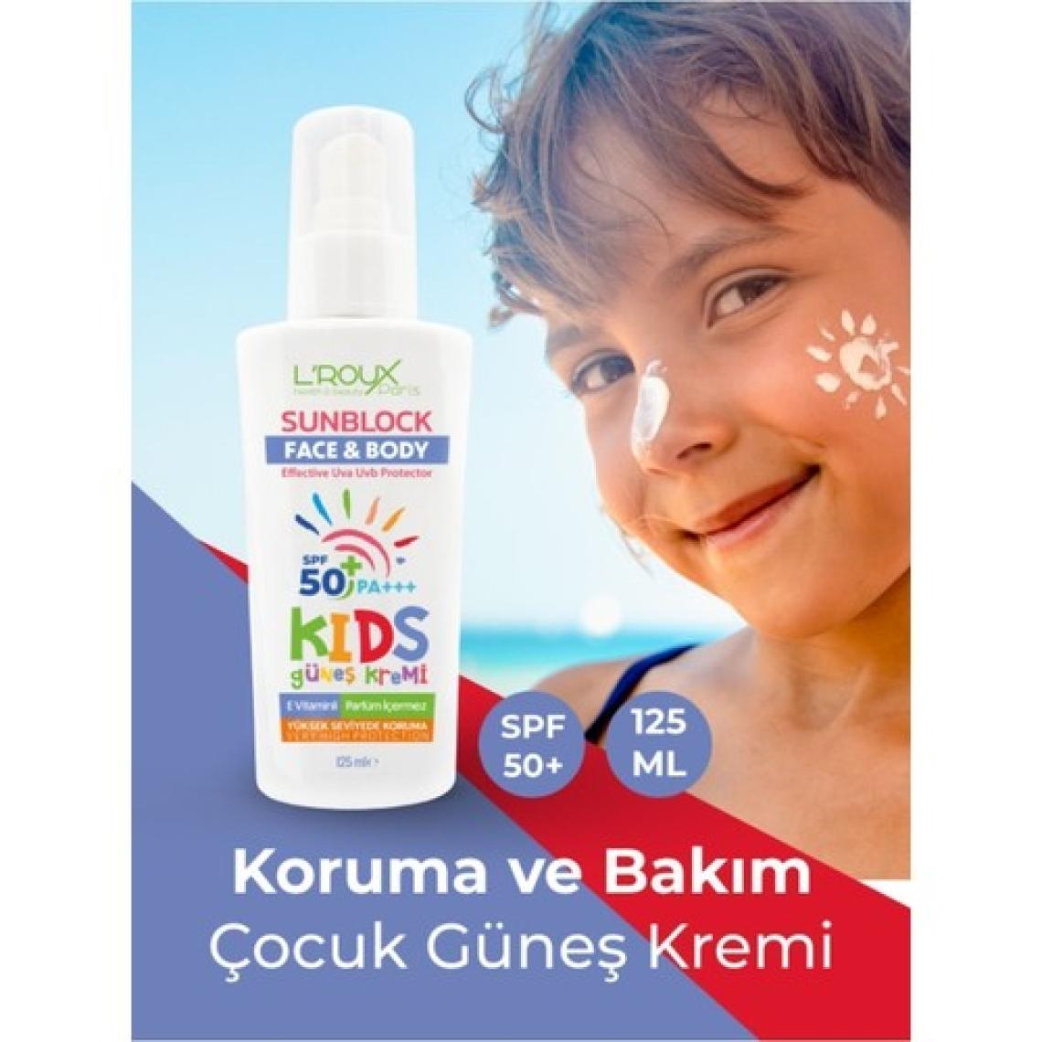 Miniklerin Hassas Cildi Güneşte Güvende: Yüksek Korumalı Çocuk Güneş Kremi Spf 50 (125ML)
